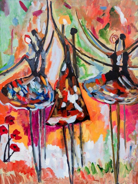 Trzy Baletnice Jasmin Soljanin View on Art